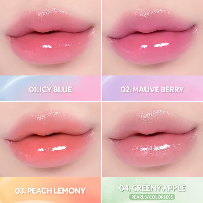 TIRTIR Water Mellow Lip Balm, 04 Greeny Apple, 0.11 Fl Oz – pH Color Changing Organic Korean Lip Care, Lightweight Deep Hydration Lip Moisturizer for Women Men, Paraben Free-VivaGrace Women