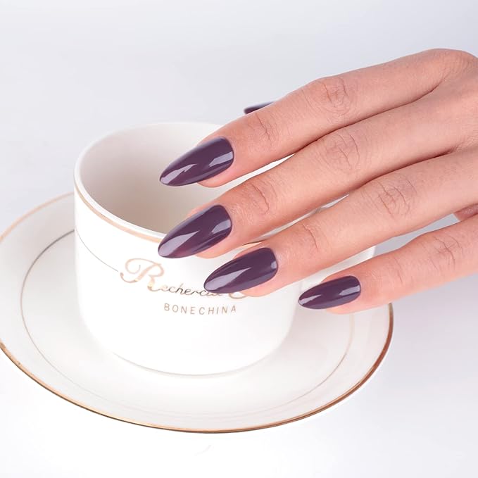 Imtiti Taupe Gray Gel Nail Polish, 1 Pcs 15ml Dark Gray Color Soak Off LED Long-Lasting Nail Gel Polish Nail Art Starter Manicure Salon DIY at Home, 0.5 Fluid Ounces