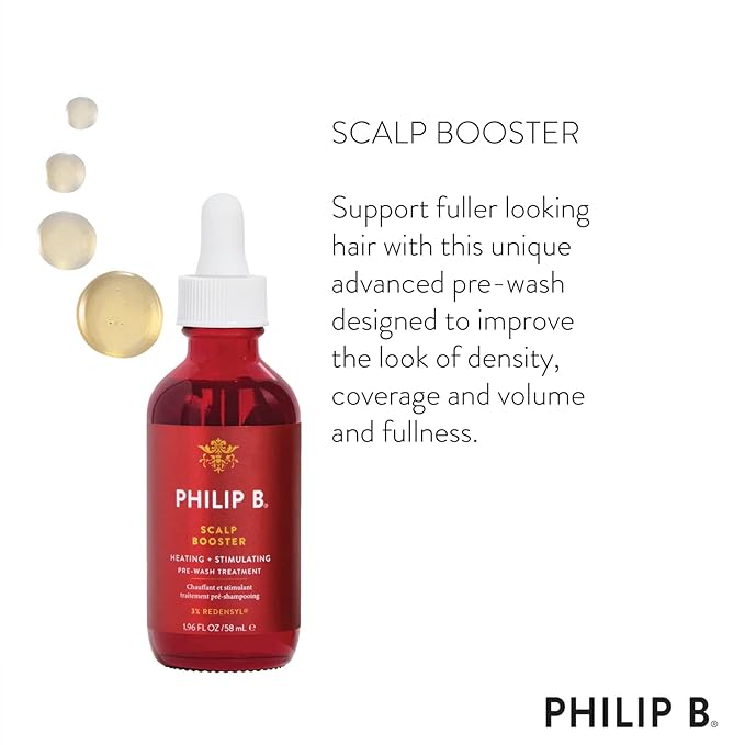 PHILIP B. Scalp Booster Pre-Wash Treatment - With 3% Redensyl for Fuller Looking Hair-VivaGrace Women