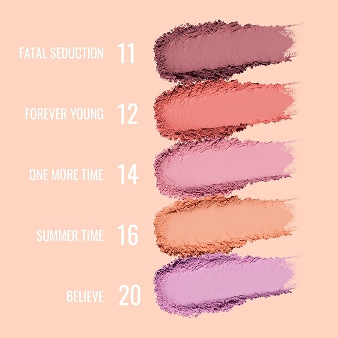 Oulac Purple Blush for Cheeks Blush Makeup| Highly Pigmented Cream Blush| Natural Matte Glow| Shape & Highlight Face| Cruelty-Free Blush with Rose Oil| N20 Believe 4.8g-VivaGrace Women