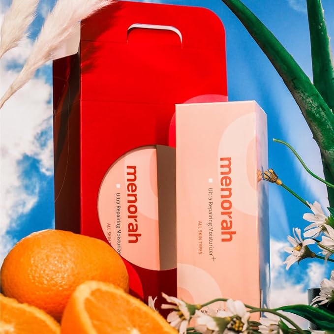 menorah skincare - Ultra Repairing Moisturizer+ Kits, Skincare Set, Rich and Creamy Texture, for Dry to Very Dry Skin, with B3, B5 for Face, Hands, Heels, Elbows Healing-VivaGrace Women