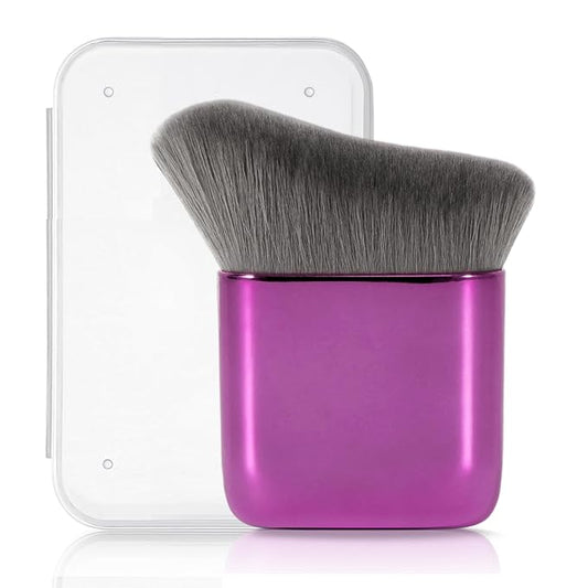 Yoseng Self Tanner Brush for Body & Face - Kabuki Makeup Brush for Self-Tanner,Tanning Mousse,Foundation & Bronzer | Streak-Free Application,Professional Tanning & Body Makeup Tool (Small)-VivaGrace Women