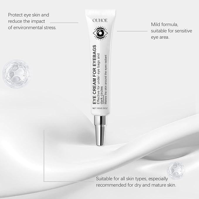 Eyephalt Eyebag Cream for Puffiness, Dark Circles & Fine Lines, Wrinkle, Anti-Aging Under Eye Moisturizer-VivaGrace Women