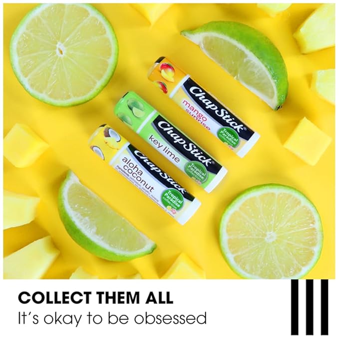 ChapStick Summer Vibes Collection – Tropical Paradise, Mocktail, and I Love Summer Lip Balm Collections, 0.15 Oz Ea (9 Piece Set)-VivaGrace Women