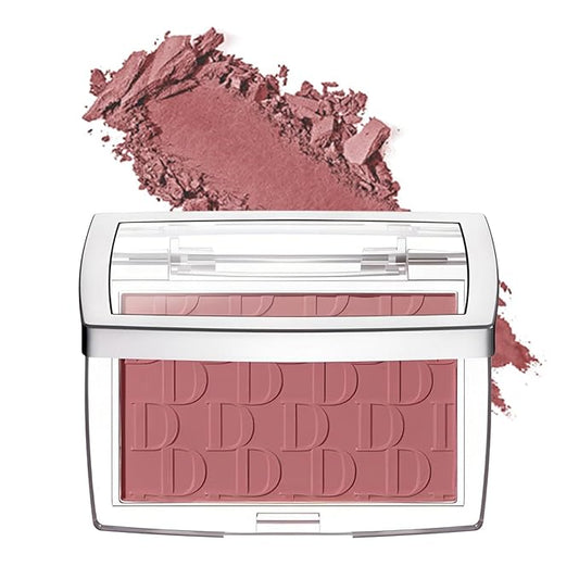 Embossed Blush, Palette Pink Dark Powder Blush Palette-VivaGrace Women