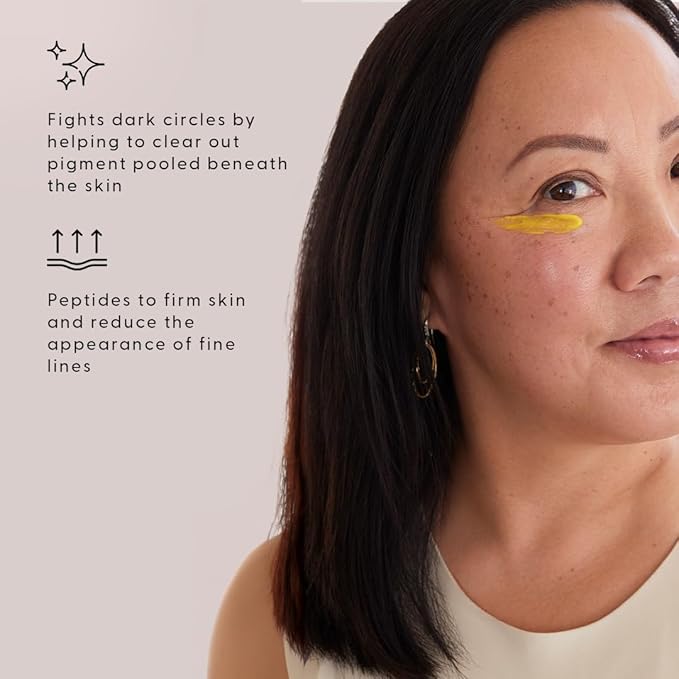 Stratia Lipid Gold Eye Cream Moisturizer & Anti-Aging Skin Care for Dark Circles, Fine Lines, Wrinkles, & Under Eye Brightener, 0.5 fl. oz-VivaGrace Women