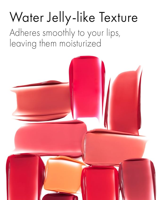 VIDIVICI Millennial Tint Glit - Transfer Proof Moisture Korean Lip Tint with Long-Lasting Color, Lightweight Water Jelly Texture, Hydrating & Smudge-Free Lip Stain, 0.13oz (09 SALTED PEACH)-VivaGrace Women