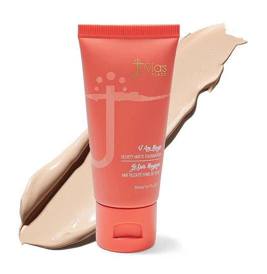 Juvia's Place I Am Magic Velvety Matte Liquid Foundation 710 - Maricao - Very Light w/Neutral Undertone, Makeup Foundation Full Coverage, Lightweight, Long Wear, Velvety Matte Finish-VivaGrace Women