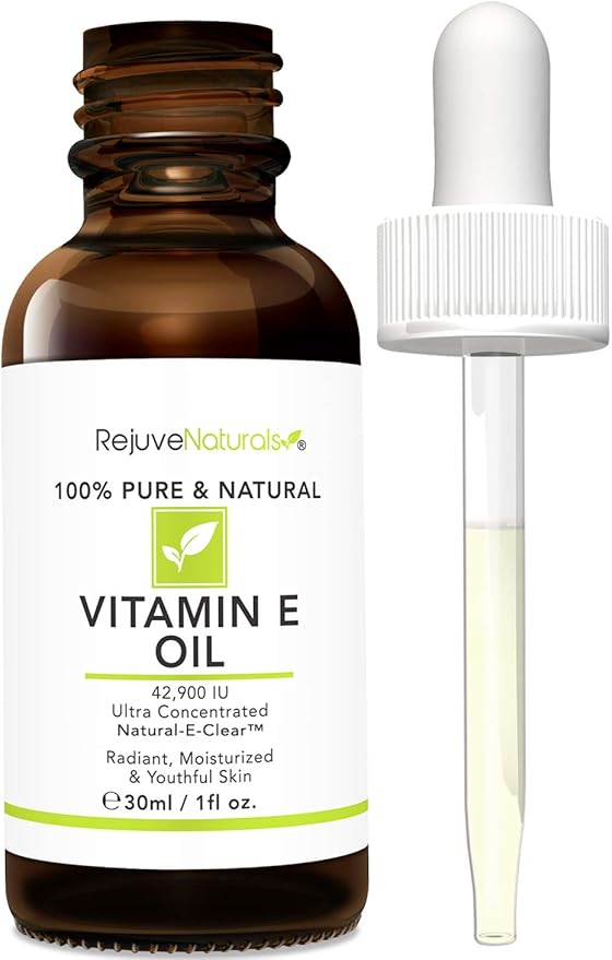 Vitamin E Oil - 100% Pure & Natural, 42,900 IU. Repair Dry, Damaged Skin from Surgery & Acne, Age Spots & Wrinkles. Boost Collagen for Moisturized, Youthful-looking Skin. d-alpha tocopherol-VivaGrace Women