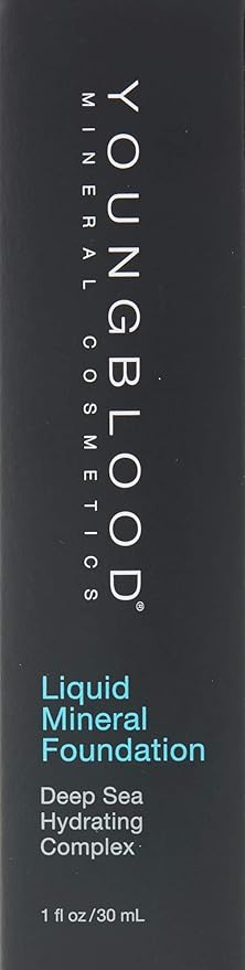 Youngblood Clean Luxury Cosmetics Liquid Mineral Foundation, Capri | Dewy Mineral Lightweight Full Coverage Makeup for Dry Skin Poreless Flawless Tinted Glow | Vegan, Cruelty Free, Gluten-Free-VivaGrace Women