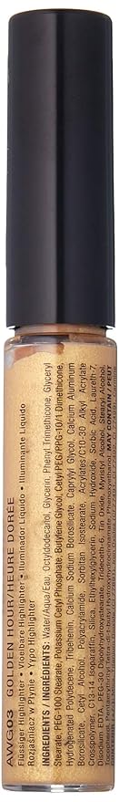 NYX Professional Makeup Away We Glow Liquid Highlighter, Golden Hour, 0.22 Fluid Ounce-VivaGrace Women