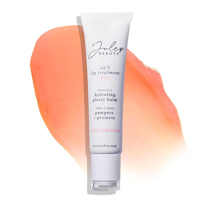 Julep 24/7 Lip Treatment – Hydrating & Glossy Lip Balm and Lip Sleeping Mask with Shea Butter – Moisturize, Protect & Soothe – Vegan & Cruelty-Free - Heart of Glass-VivaGrace Women
