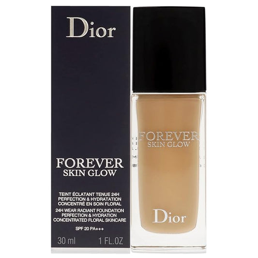 Christian Dior Dior Forever Skin Glow Foundation SPF 20-3N Neutral Glow Foundation Women 1 oz-VivaGrace Women
