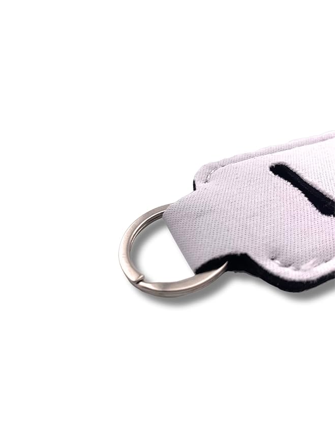 Peaches and Cream Chapstick 3-Pack. Includes Bonus Lip Balm Holder Keychain (White). Limited Edition Flavor from the Chapstick I Love Summer Collection, Unique Gift Bundle from Tiny Seed-VivaGrace Women