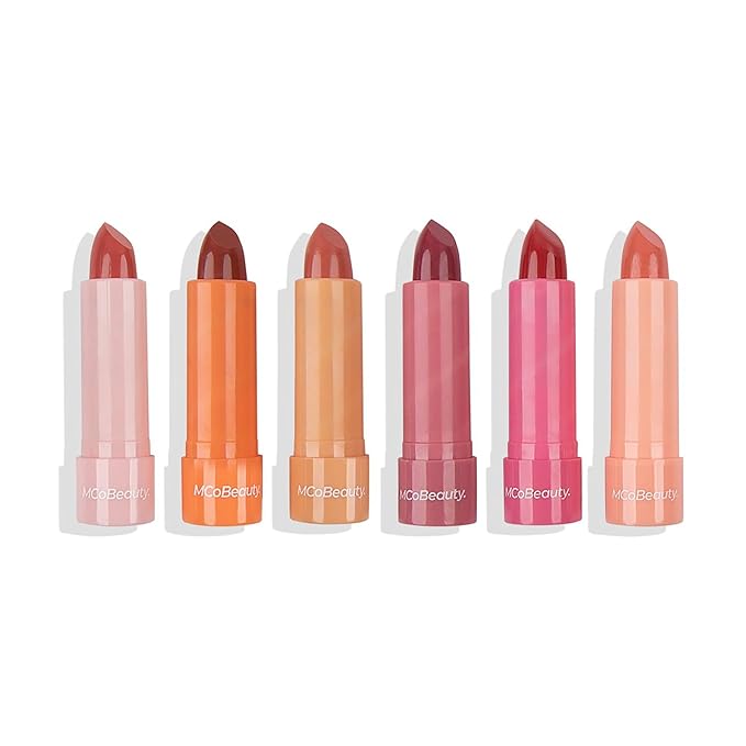 MCoBeauty Big Beauty Love Tinted Lip Balms Pack - Delicious Collection Of Scented Lip Balms - Provides Long-Lasting Moisture And A Soft Scent - Enriched With Natural Oils And Waxes - 6 Pc-VivaGrace Women