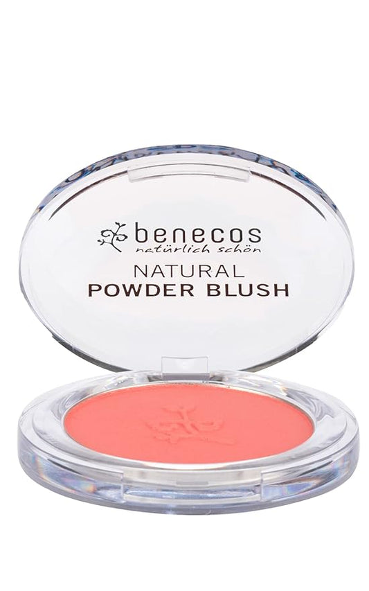 Natural Powder Blush - Sassy Salmon-VivaGrace Women