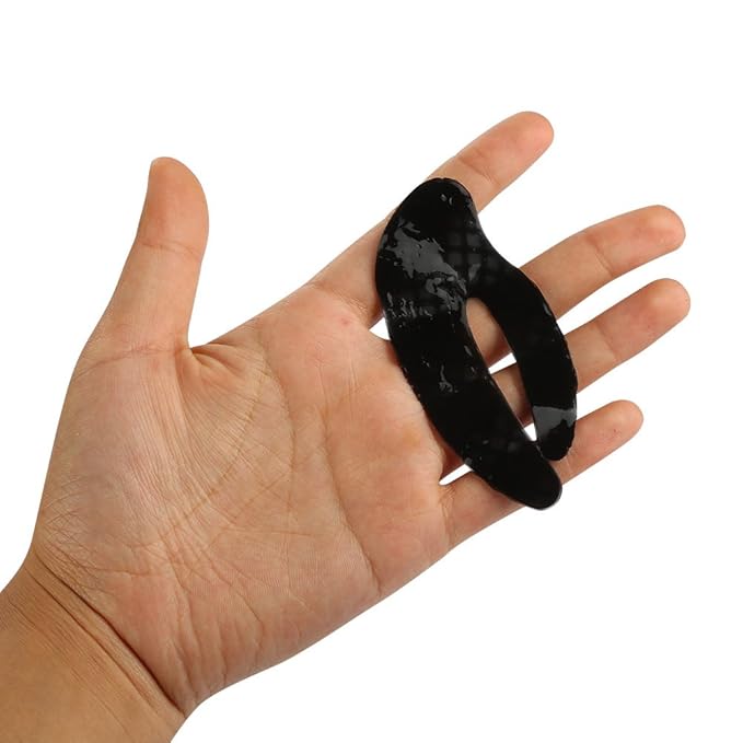 20 Pairs Eye Hyaluronic Acid Eyes Patches for Dark Circle, Puffy Eyes, Wrinkles, Eye Bags, Puffiness Bamboo Charcoal Eye Skin Care Pads Anti-aging-VivaGrace Women