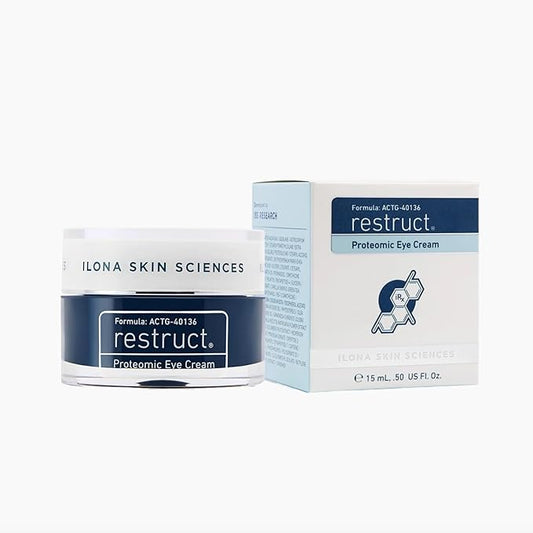 ILONA Restruct Proteomic Under Eye Cream | Proteoglycan Eye Cream Reestablishes Firmness and Smoothness | 0.5 oz-VivaGrace Women