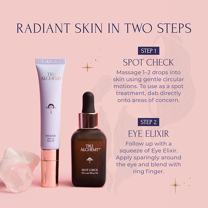 Tru Alchemy Eye Elixir Cooling Eye Treatment Cream - Dark Circle Eye Cream for Puffiness and Bags Under Eyes - Caffeine, Hyaluronic Acid, Vitamin C (2-Pack)-VivaGrace Women
