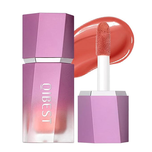 Matte Dewy Liquid Blush, Silky Smooth Cream Soft Blush Stick Natural Matte Finish, Long-Lasting Waterproof and Sweat proof Blush Stick Makeup for Cheek Lip eye, Cruelty-free,02 Cherry-VivaGrace Women