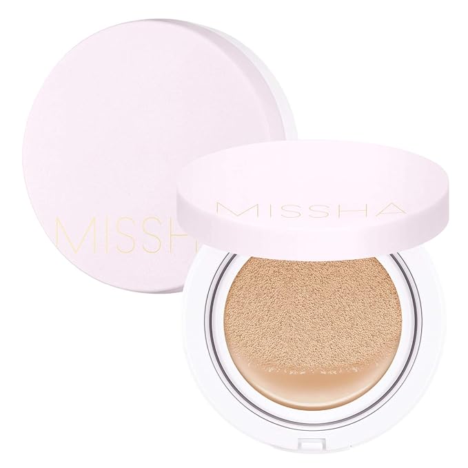 MISSHA Magic Cushion Foundation No.23 Natural Beige for Light with Neutral Skin Tone Flawless Coverage,Dewy Finish,Easy Application for All Skin Types-VivaGrace Women