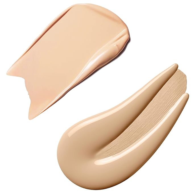 PHOERA Foundation Full Coverage Makeup, Mushroom Head Air Cushion CC Cream Natural Foundation, PHOERA Primer, PHOERA Powder, Brushes Foundation Brush,2 Makeup Sponge(102Nude+ 02Natural CC)-VivaGrace Women