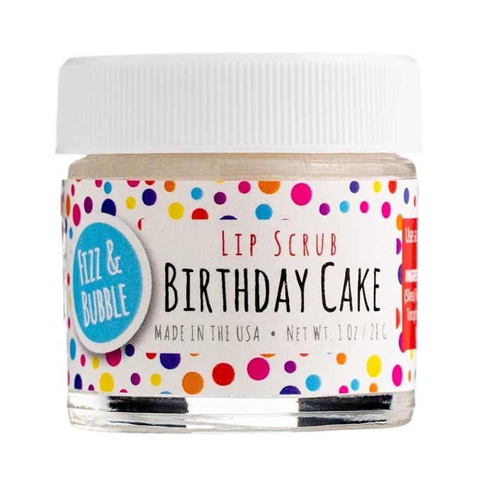 Premium Lip Scrub for Exfoliating, Moisturizing, and Repairing your Lips (Birthday Cake)-VivaGrace Women