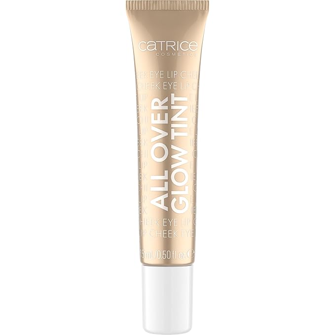 Catrice | All Over Glow Tint | Multi-Use Liquid Highlighter | Face & Body | Vitamin C, Niacinamide, Squalene & Panthenol | Long-lasting & Lightweight | Vegan & Cruelty Free (010 | Beaming Diamond)-VivaGrace Women