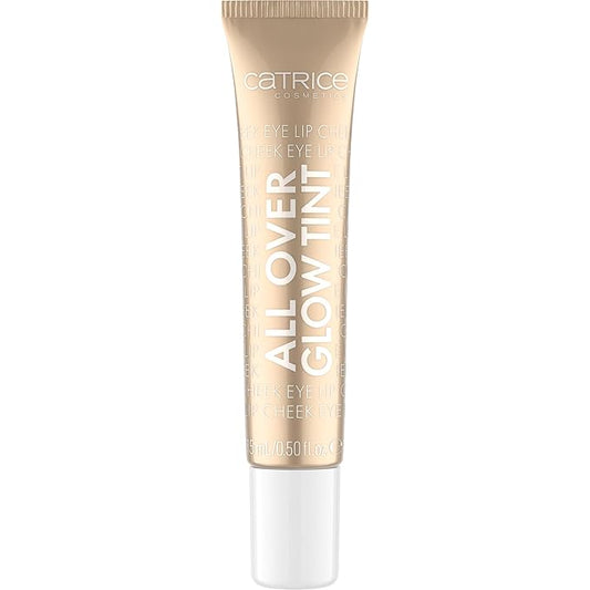 Catrice | All Over Glow Tint | Multi-Use Liquid Highlighter | Face & Body | Vitamin C, Niacinamide, Squalene & Panthenol | Long-lasting & Lightweight | Vegan & Cruelty Free (010 | Beaming Diamond)-VivaGrace Women
