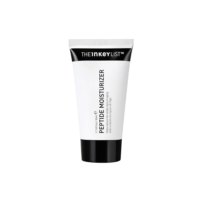 The INKEY List Peptide Moisturizer, Face Moisturizer for Dry Skin, Reduce Appearance of Fine Line & Wrinkles, Hydrate Skin, 1.69 fl oz-VivaGrace Women