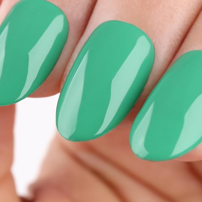 Imtiti Gel Nail Polish - 15ml Green Bee Color Gel Polish for DIY Nail Art & Manicure, Salon Quality, Soak Off, 0.5 Fluid Ounces