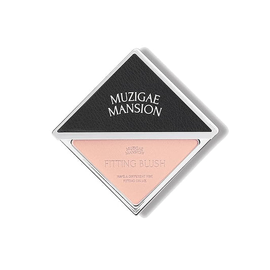 MUZIGAE MANSION FITTING BLUSH Vegan Powder Lightweight, Smooth, Blendable, Face Enhancing Makeup Color (Vibe)-VivaGrace Women