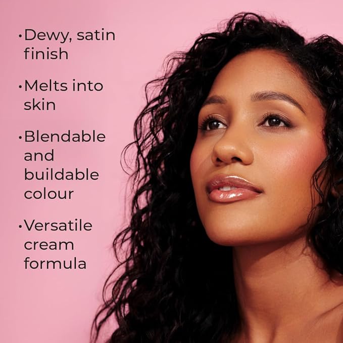 MCoBeauty Baby Face Multi-Use Cream Stick, Peony Rose Pinky Rose Shade, Silky Smooth, Buildable Blush for Eyes, Lips & Cheeks, Vegan, Cruelty Free Cosmetics-VivaGrace Women