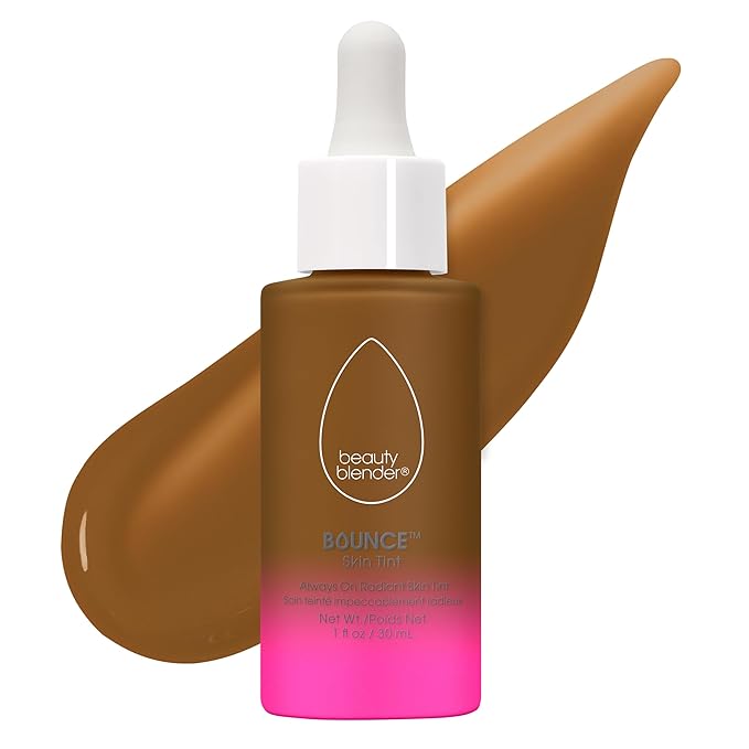 Beautyblender 12-Hour Always on Radiant Skin Tint, Breathable Serum Foundation Stays Put for All Day Long Wear, Infused with Hyaluronic Acid & Niacinamide, Deep 3-VivaGrace Women