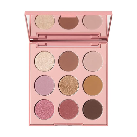 Morphe 9G Sunrise Glow Artistry Palette - Warm & Rosy Neutral Makeup Palette with Matte & Shimmer Finishes - Highly Pigmented Eye Makeup with a Blendable & Buildable Formula (0.35 oz)-VivaGrace Women