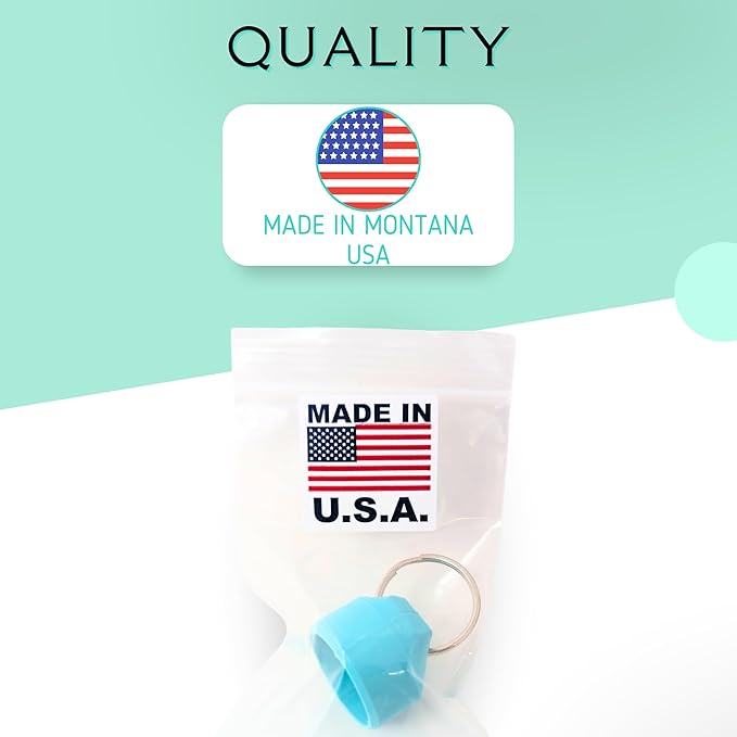 Keychain Holder EOS Lip Balm Stick (Keychain Only) - Travel Size Lip Balm Chapstick - Healing Stick - Made in USA-VivaGrace Women