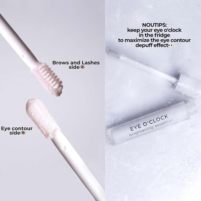 Nouba Eye O’Clock Rejuvenating Eye Gel Cream Applicator For Wrinkles, Dark Circles, Puffiness, Reduces Fine Lines, Anti Aging Revitalizes Eye Area Contour Eye Treatment Vitamin E Deeply Hydrates 3ml-VivaGrace Women