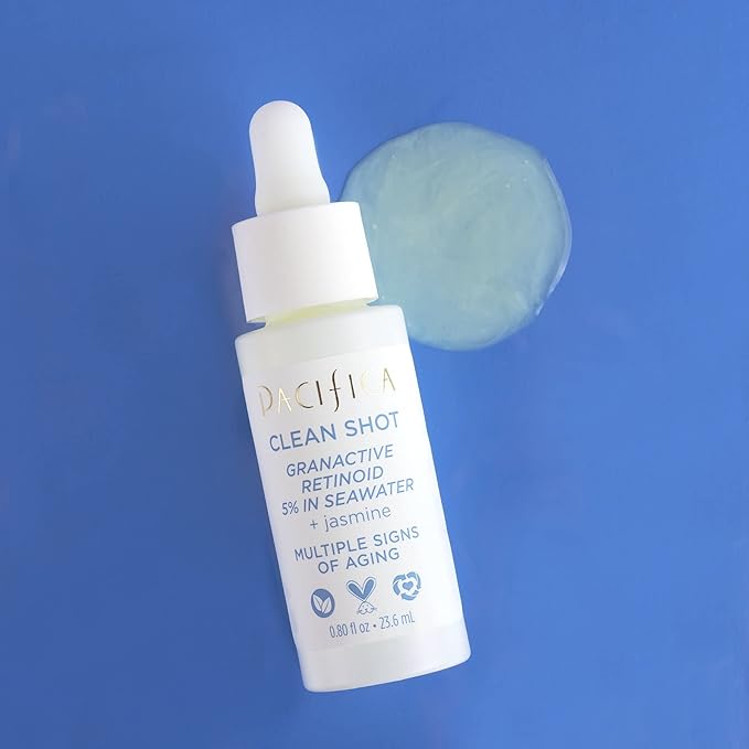 Pacifica Clean Shot Granactive Retinoid 5 Percent In Seawater Unisex, 0.8 Oz-VivaGrace Women