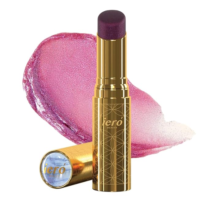 iero Multi-Color Bundle Tinted Lip Balm Infused with Shea Butter & Vitamin E, Nourishing PH Lip Care Moisturizer, Lip Gloss & Lip Plumper for Soft & Supple Lips-VivaGrace Women