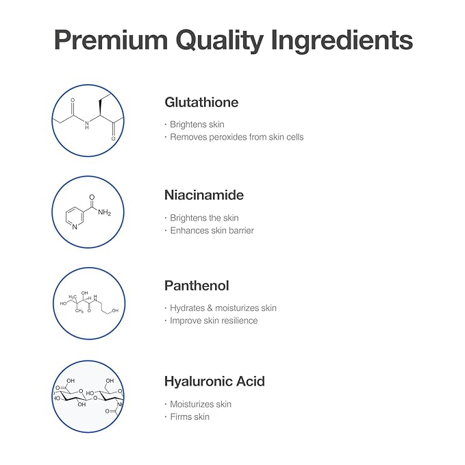 Instant Brightening Kit with Glutathione and Niacinamide | OxygenCeuticals Glutathione ToneUp Kit | Intensive Brightening Ampoule and Cream | 2 Pcs Set | Made in Korea-VivaGrace Women