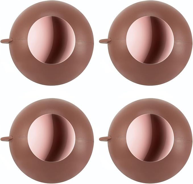 Washable Reusable Gel Lint Roller for Pet Hair, Tecogue Portable Dog Cat Pet Hair Remover for Clothes, Laundries, Sticky Cleaner, Dust Fuzz Fur for Travel Household (Maroon-4pcs)-VivaGrace Women