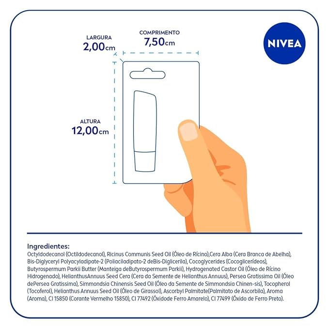 NIVEA Cherry Shine Lip Moisturizer Deep Hydration 4, 8g, Nivea, Cherry-VivaGrace Women