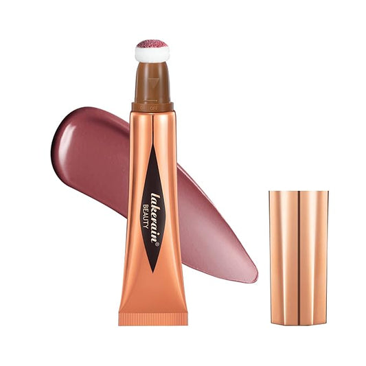Liquid Blush Stick, Beauty Stick, Cream Blush, Liquid Blush For Cheeks, Beauty Blush Stick With Cushion Applicator, Multifunctional Makeup Beauty Stick (02#)-VivaGrace Women