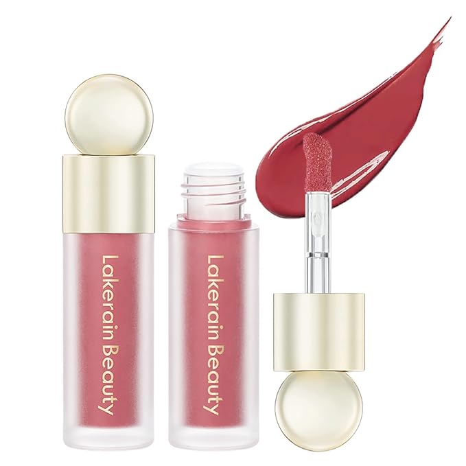 Soft Velvet Liquid Blush Face Makeup Matte Cream Blush for Cheek Weightless,Long-Lasting,Natural-Looking,Smudge Proof,Dewy Finish Skin Tint Blush Makeup(#05)-VivaGrace Women