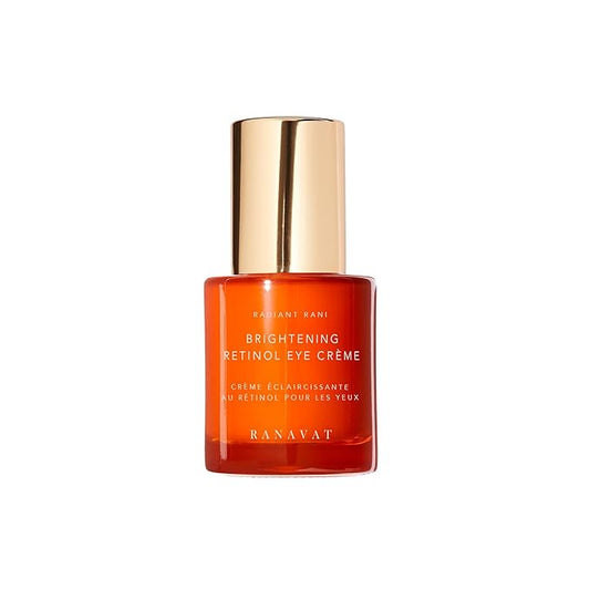 RANAVAT Brightening Retinol Eye Cream - Anti Aging Eye Cream and Dark Circle Corrector to Help Target Fine Lines - Enriched with Micro-Encapsulated Retinol, Bakuchi Seed, & Saffron (0.5 oz)-VivaGrace Women