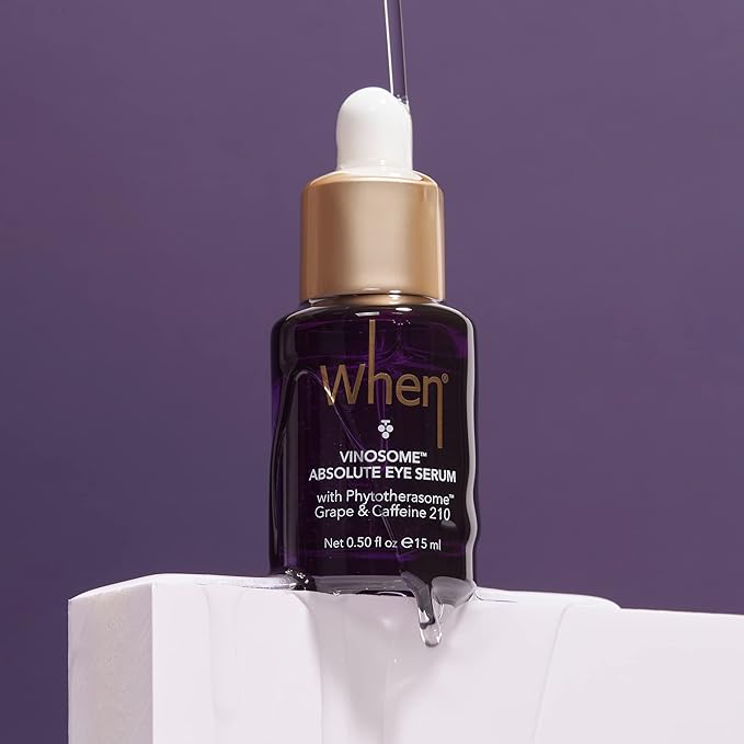 When - Vinosome Absolute Eye Serum with Phytotherasome Grape & Caffeine210-VivaGrace Women