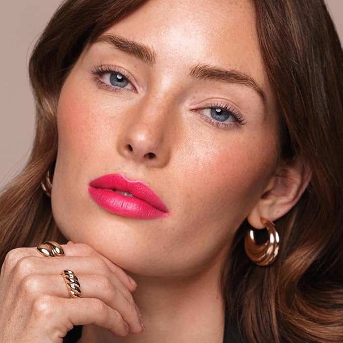 Jouer Balm Bouche Demi-Matte Lip-Liberté - Tinted Lip Balm - Hydrating Lip Tint Long Lasting - Matte Lip Color - Jojoba Seed Oil and Shea Butter Formula-VivaGrace Women