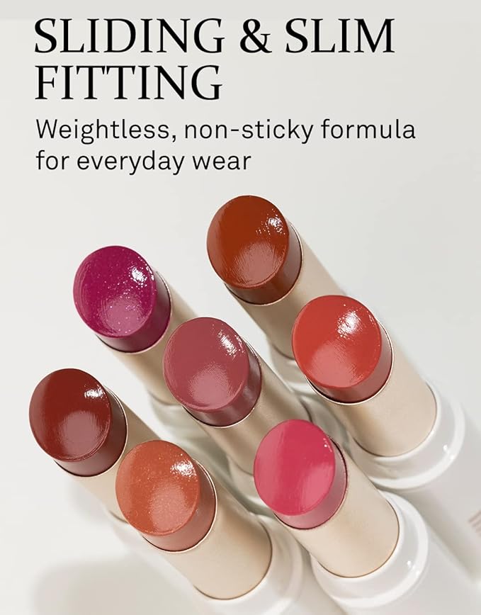 HINCE Mood Enhancer Lip Glow, Moisturizing Lip Balm with Shea Butter & Sweet Almond, Non-Sticky and Long-lasting Tinted Lip Tint with Buttery Balm Texture for Neutral Color 0.2oz. (1, LET ME DEW, 06)-VivaGrace Women