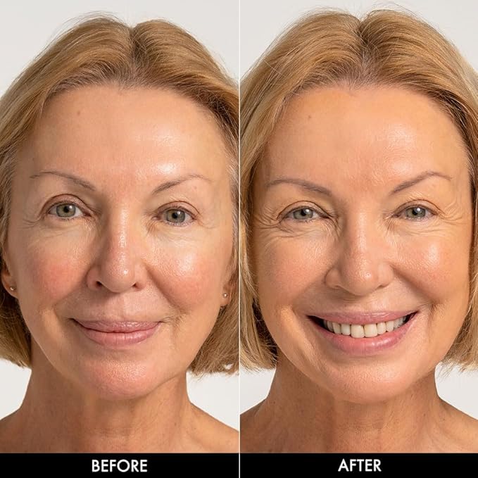 Jerome Alexander My Color Self Adjusting Full Coverage Foundation Makeup with Kabuki Brush (Medium)-VivaGrace Women