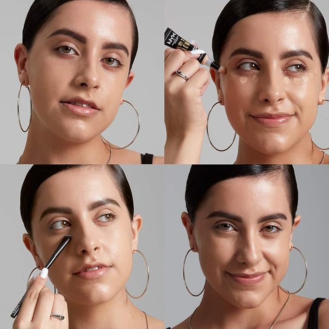 NYX PROFESSIONAL MAKEUP Born To Glow Radiant Concealer, Medium Coverage - Soft Beige-VivaGrace Women